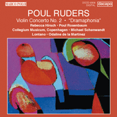 RUDERS: Violin Concerto No. 2 / 'Dramaphonia'